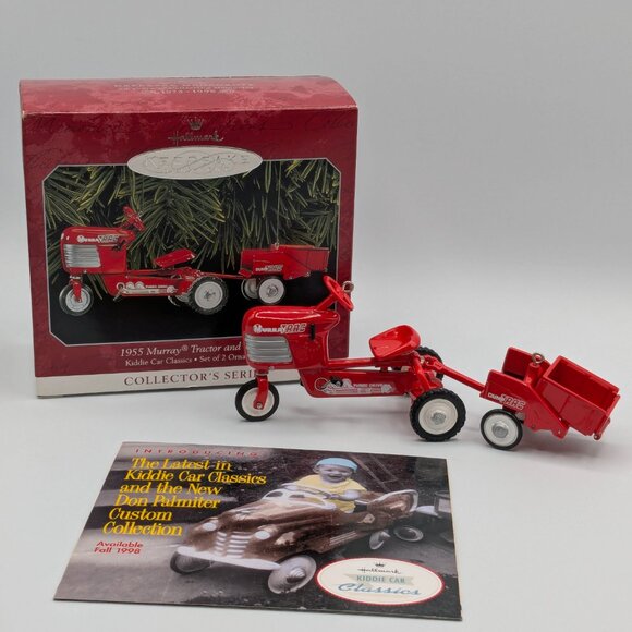 Hallmark Keepsake 1955 Murray Tractor and Trailer, 1998, 5th in the Series, NEW - Picture 2 of 12